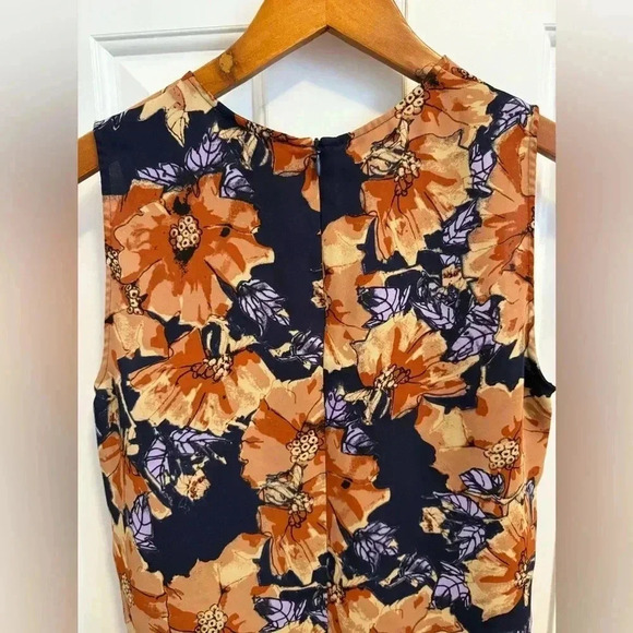 Aritzia Babaton Floral Long Tank Top size Small - Picture 6 of 10